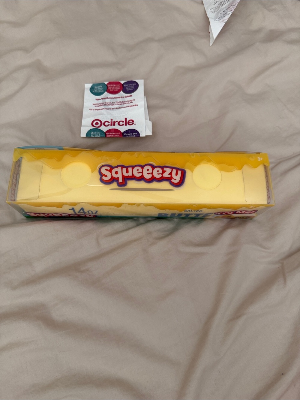 SQUEEEZY Squeezable Butter Toy -